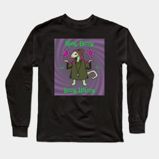 King Gizzard Psychedelic Lizard Wizard | "King Gizzy and the Lizzy Wizzy" Long Sleeve T-Shirt